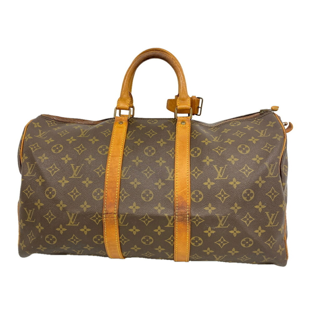 Louis Vuitton Bags - Boston Monogram Keepall 45 M41428 Brown Men's & Women's